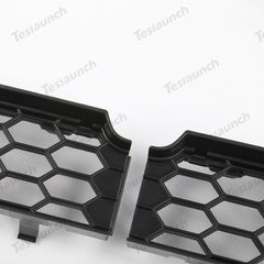 Split Front Bumper Protective Mesh Grill Panel for Tesla Model Y Juniper 2025+