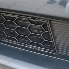 Split Front Bumper Protective Mesh Grill Panel for Tesla Model Y Juniper 2025+