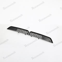 Split Front Bumper Protective Mesh Grill Panel for Tesla Model Y Juniper 2025+