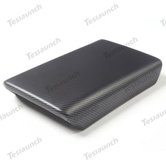 2024+ Model 3 Highland Armrest Cover (Carbon Fiber Pattern ABS) For Tesla - T-Launch