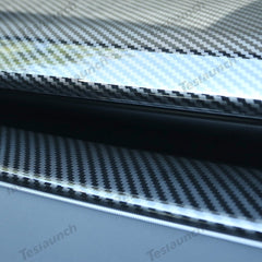 2024+ Model 3 Highland Dashboard Cover (Carbon Fiber Pattern ABS) for Tesla(2PCS) - T-Launch