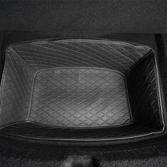 2024+ Model 3 Highland Fully Covered Premium Leather Frunk & Trunk Mat for Tesla - T-Launch