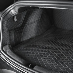 2024+ Model 3 Highland Fully Covered Premium Leather Frunk & Trunk Mat for Tesla - T-Launch