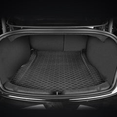 2024+ Model 3 Highland Fully Covered Premium Leather Frunk & Trunk Mat for Tesla - T-Launch