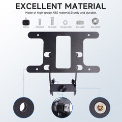2024+ Tesla Model 3 Highland Front License Plate Holder – No Drill, Anti-Theft Bracket Mounting Kit - T-Launch