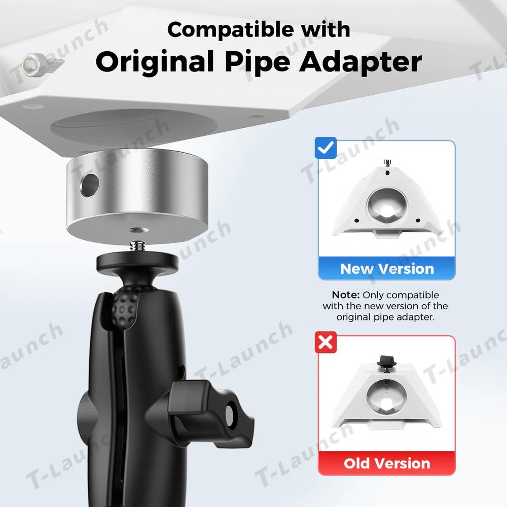 2025 New Version Adjustable Clamp Mount Kit for Starlink Mini - T-Launch