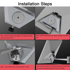 Adjustable Wall Mount Kit for Starlink Mini Dish