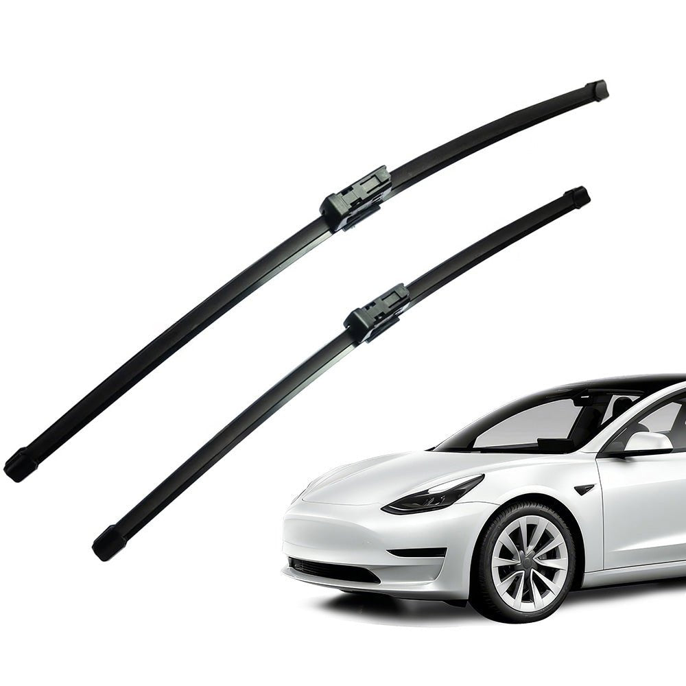26" & 19" Windshield Wiper Blades Replacement for Tesla Model 3 (Set of 2) - T-Launch