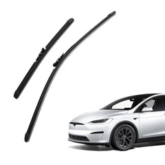 27" and 18" Windshield Wiper Blades Replacement for Tesla Model X 2015-2022 (Set of 2) - T-Launch