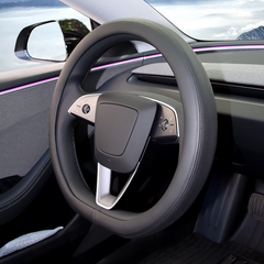 Premium Havalandırmalı Direksiyon Simidi Kılıfı Tesla Model Y Juniper 2025+
