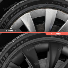 Replacement Helix 2.0 Style Wheels Cover Hubcap for Tesla 2025+ Model Y Juniper 20'' Helix 2.0 Wheels (1 Pc)