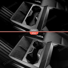 Senter Console Cup-holderramme omslagspanel for Cybertruck