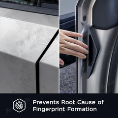 Maniglie per porte resistenti alle impronte digitali per il 2024 Tesla Cybertruck (4 pezzi)