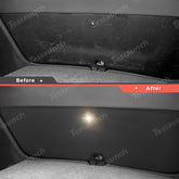 나파 가죽 테일게이트 보호대 - 내구성 있고 세련된 매트 Tesla Model Y 주니퍼 2025+