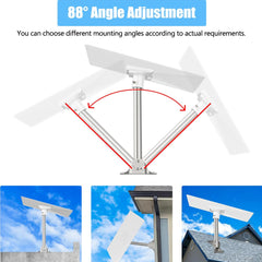 Straight Pipe Roof Mount Kit for Starlink Gen 3