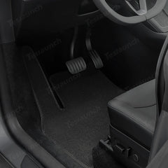 Durable Carpet-Style Floor Mats (3-Piece Set) for Tesla Model Y Juniper 2025+