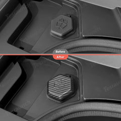 Krytka plnicího hrdla ostřikovače čelního skla (ABS s karbonovým vzorem) pro Cybertruck