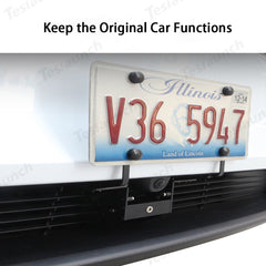 Drill-free Anti-theft US Standard License Plate Frame for Tesla Model Y Juniper 2025+
