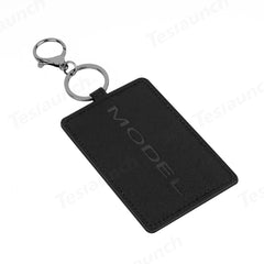 Suport card din piele pentru Tesla