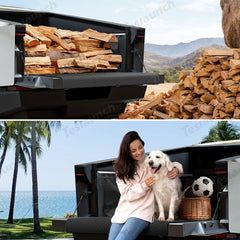 Oxford lastbilsflak lastfoder för husdjur Tesla Cybertruck