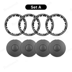 Protecteur de jante tout-en-un pourTeslaModel3 roues de photon de 18 pouces Highland (4 PCS)