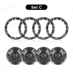 Protecteur de jante tout-en-un pourTeslaModel3 roues de photon de 18 pouces Highland (4 PCS)