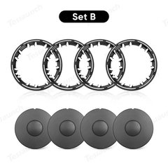 Protecteur de jante tout-en-un pourTeslaModel3 roues de photon de 18 pouces Highland (4 PCS)