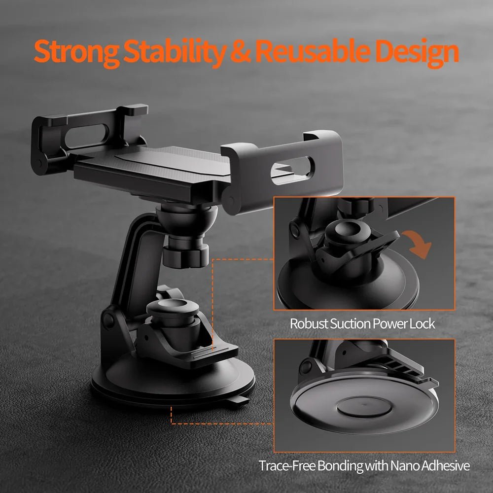360° Adjustable Suction Cup Mount for Starlink Mini - T-Launch