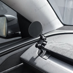 360° justerbar magnetisk telefonholder til Tesla Model Y Enebær 2025+ / Model 3 Højland 2024+