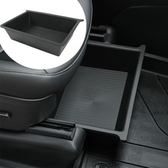 TPE+ABS kétrétegű rejtett ülés alatti tárolódoboz Tesla Model X 2023+