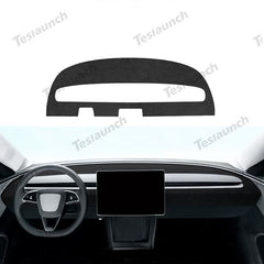 Світловідбиваючі наклейки на приладову панель з алькантари на 2024 рік Model 3 Хайленд