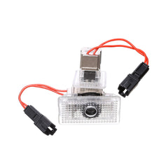 Proiettore di luci a quadri Model Luci di benvenuto per porte con luci di pozzanghera ultra luminose Tesla Model 3 anni S X (2 pezzi)