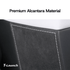 Alcantara B-Pillar Anti-Scratch Protector for Tesla Model Y Juniper 2025+ - T-Launch
