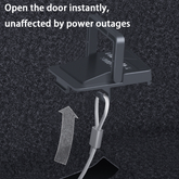 Interruptor de desbloqueio de emergência da porta traseira (2 peças) para Tesla Model 3 Terras Altas 2024+