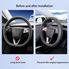 Premium Havalandırmalı Direksiyon Simidi Kılıfı Tesla Model Y Juniper 2025+