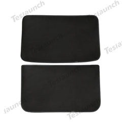 Upgrade Ingebouwde Reflecterende IJskristal + Suède Zonnescherm voor Zonnedak Tesla 2024 Model 3 Hoogland