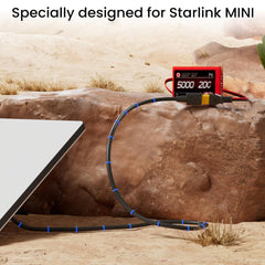XT60 to DC Power Cable for Starlink Mini (1.5M/4.9FT)