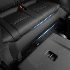 3rd Row Under-Seat Kick Protector TPE Interior Guard for Tesla Model YL 2026+