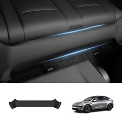 3rd Row Under-Seat Kick Protector TPE Interior Guard for Tesla Model YL 2026+