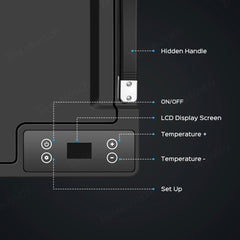 40L Trunk Refrigerator Portable Trunk Freezer for 2015-2024 Tesla Model X 6 Seats/ 7 Seats (US Version) - T-Launch