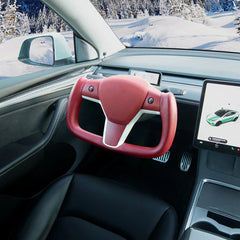 Teslaunch Model 3/Y Yoke Steering Wheel(Gen 2)