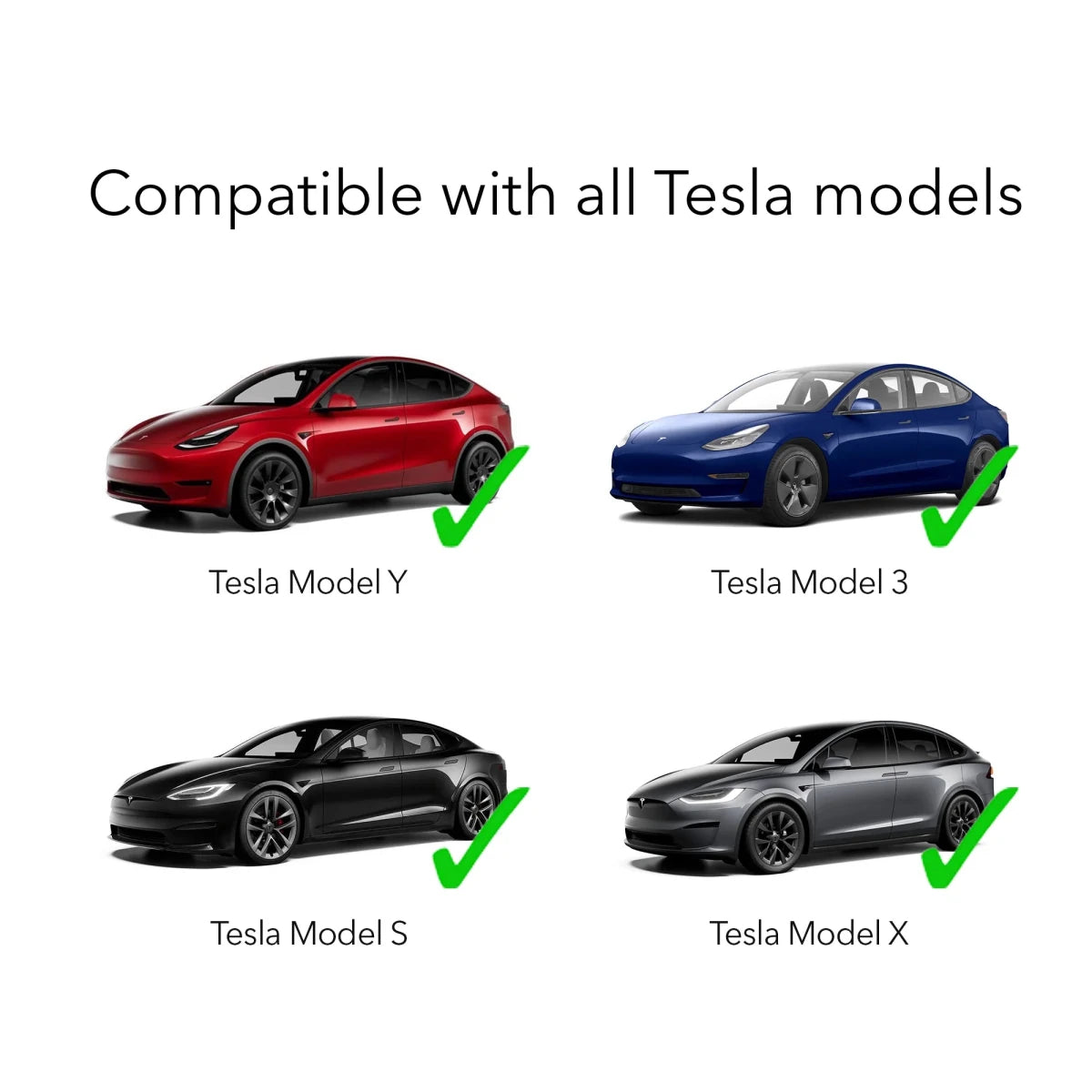 48A EV Charging Extension Cable with One-Button Switch for Tesla M3/Y/S/X-16FT - T-Launch