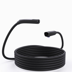 48A EV Charging Extension Cable with One-Button Switch for Tesla M3/Y/S/X-16FT - T-Launch