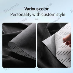 Alcantara Dashboard Fabric Decorative Sticker Cover For 2024 Model 3 Highland