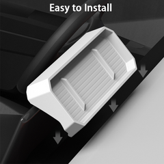 Konzola s silikonovým centrem za úložiště obrazovky pro cybertruck