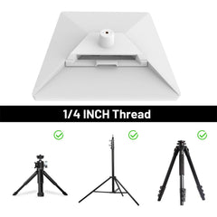 Starlink Mini Çanak için 1/4 İnç Somun Braketi Montajı