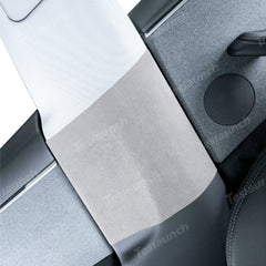 Alcantara b-pilíř anti-collision nálepka pro rok 2024 Model 3