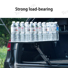 Φορητό & Πτυσσόμενο Τραπεζάκι Πορτμπαγκάζ Γρήγορης Εγκατάστασης για Όλα τα Αυτοκίνητα