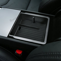 Center Console & Armrest Storage Box for Tesla Model Y Juniper 2025+