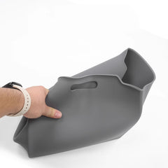 Model X Trunk กล่องเก็บของซิลิโคนด้านล่างซ้ายสำหรับ Tesla